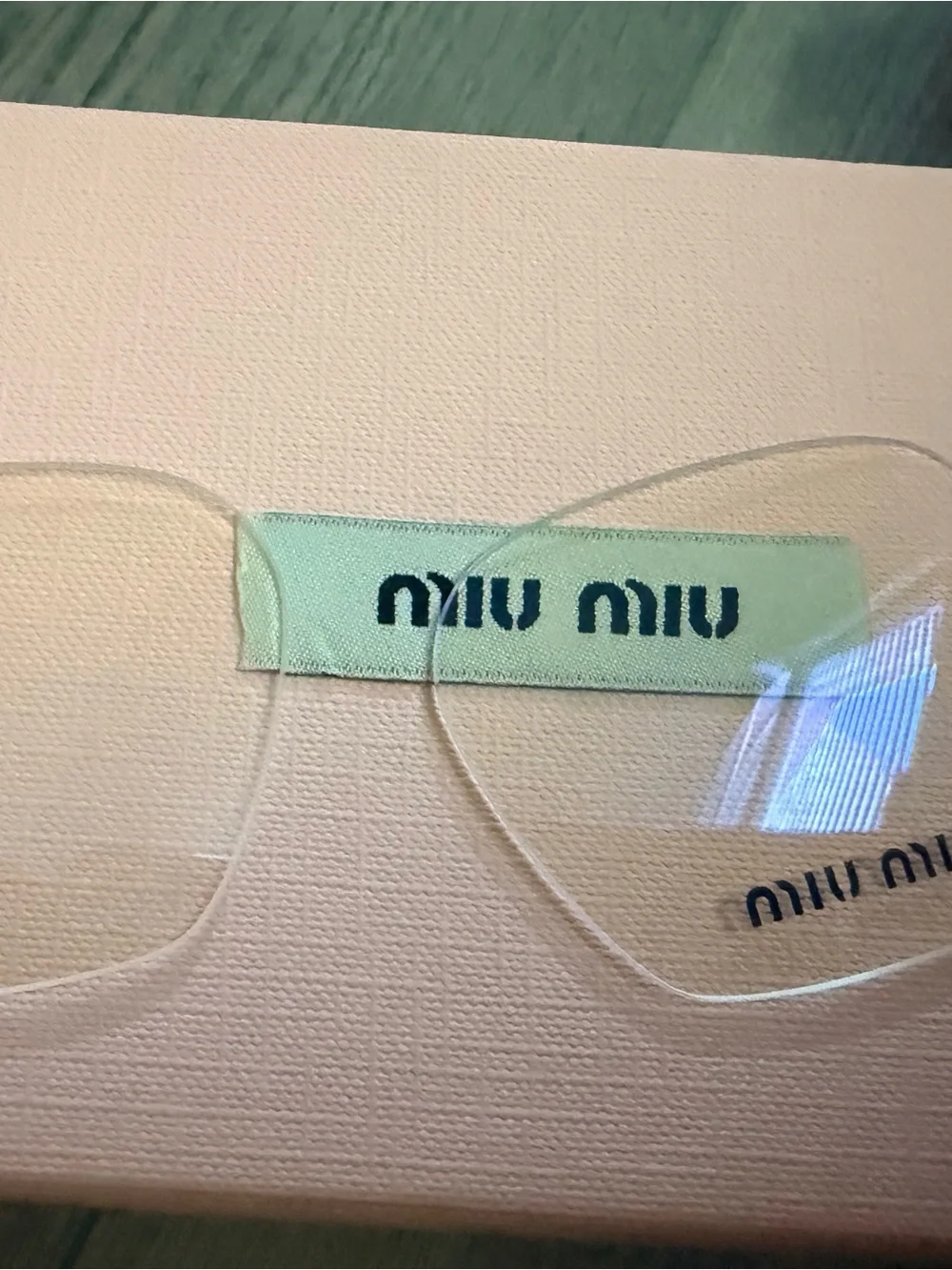 Miu Miu soft velvet
